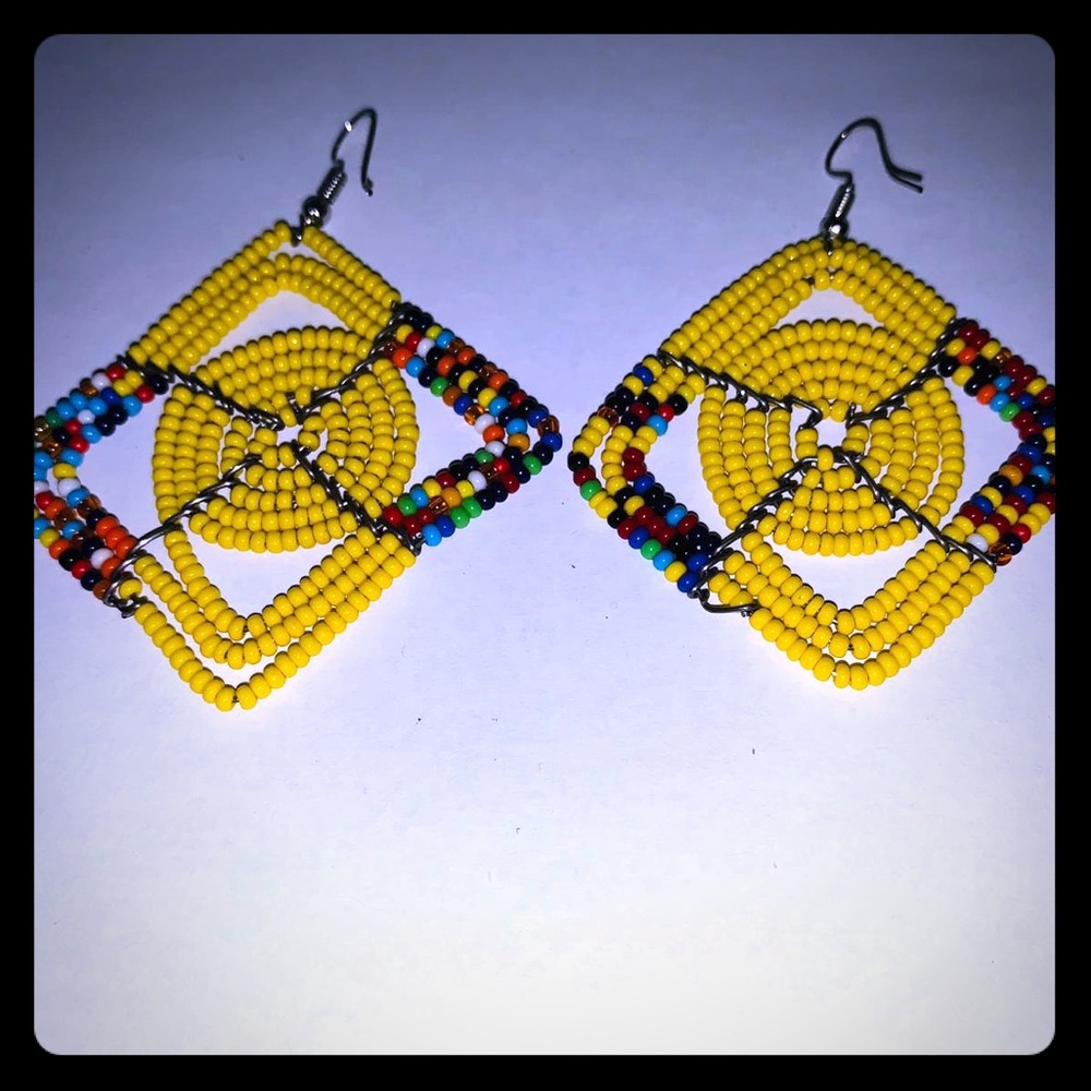 Ear rings - authentic hand made African ear rings.